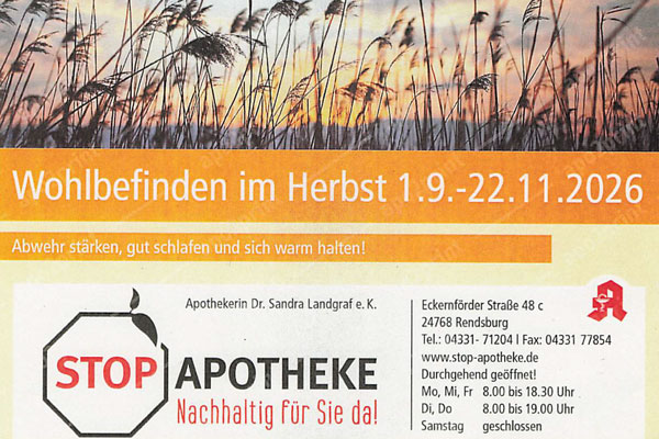Angebote im Herbst